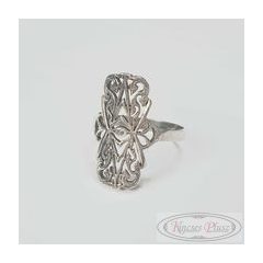 925 ezüst hosszúfejű gyűrű