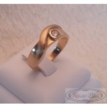 Köves arany gyűrű 54,5-es méret