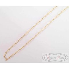 Arany lánc 45cm modern fazon