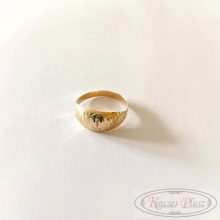 Arany gyűrű 60' vésett