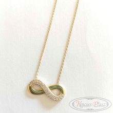 Használt lánc végtelen medállal 43cm