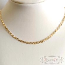 Arany lánc préselt fazon f-s 45cm