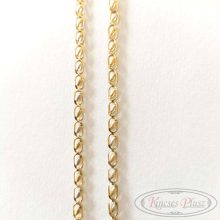 Arany lánc préselt fazon f-s 45cm