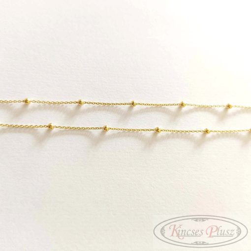 Arany lánc bogyós 45cm