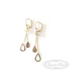 Arany fülbevaló lógós 