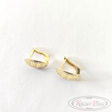 Arany fülbevaló francia kapcsos