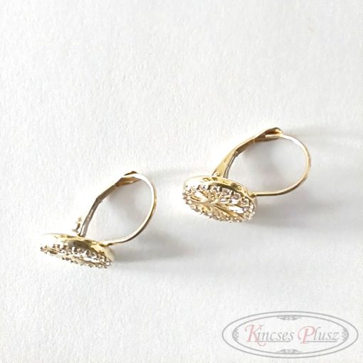 Arany fülbevaló életfa