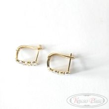 Arany fülbevaló végtelen jeles