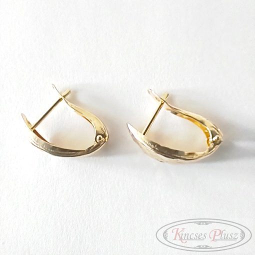 Arany fülbevaló francia kapcsos