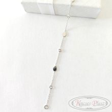 Arany karlánc fehér 19cm