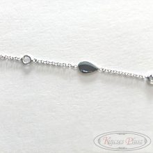Arany karlánc fehér 19cm