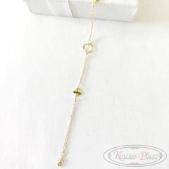 Arany karlánc 19,5cm