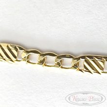 Arany karlánc fantázia fazon  20cm