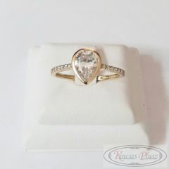 Arany gyűrű 56' csepp